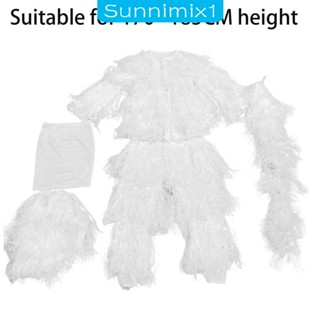 [Sunnimix1] Ghillie ชุดยูนิฟอร์ม กางเกงวอร์เกม น้ําหนักเบา สําหรับผู้ชาย ถ่ายภาพ ตั้งแคมป์