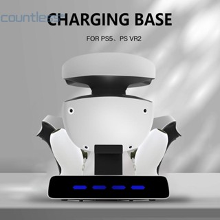 แท่นชาร์จ พร้อมไฟแสดงผล สําหรับ PS5 PS VR2 [countless.th]