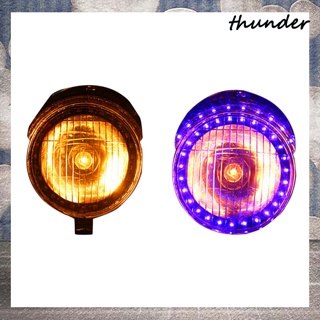 อะไหล่ไฟหน้ารถจักรยานยนต์ Thunder Led 12v กันน้ํา สไตล์เรโทร