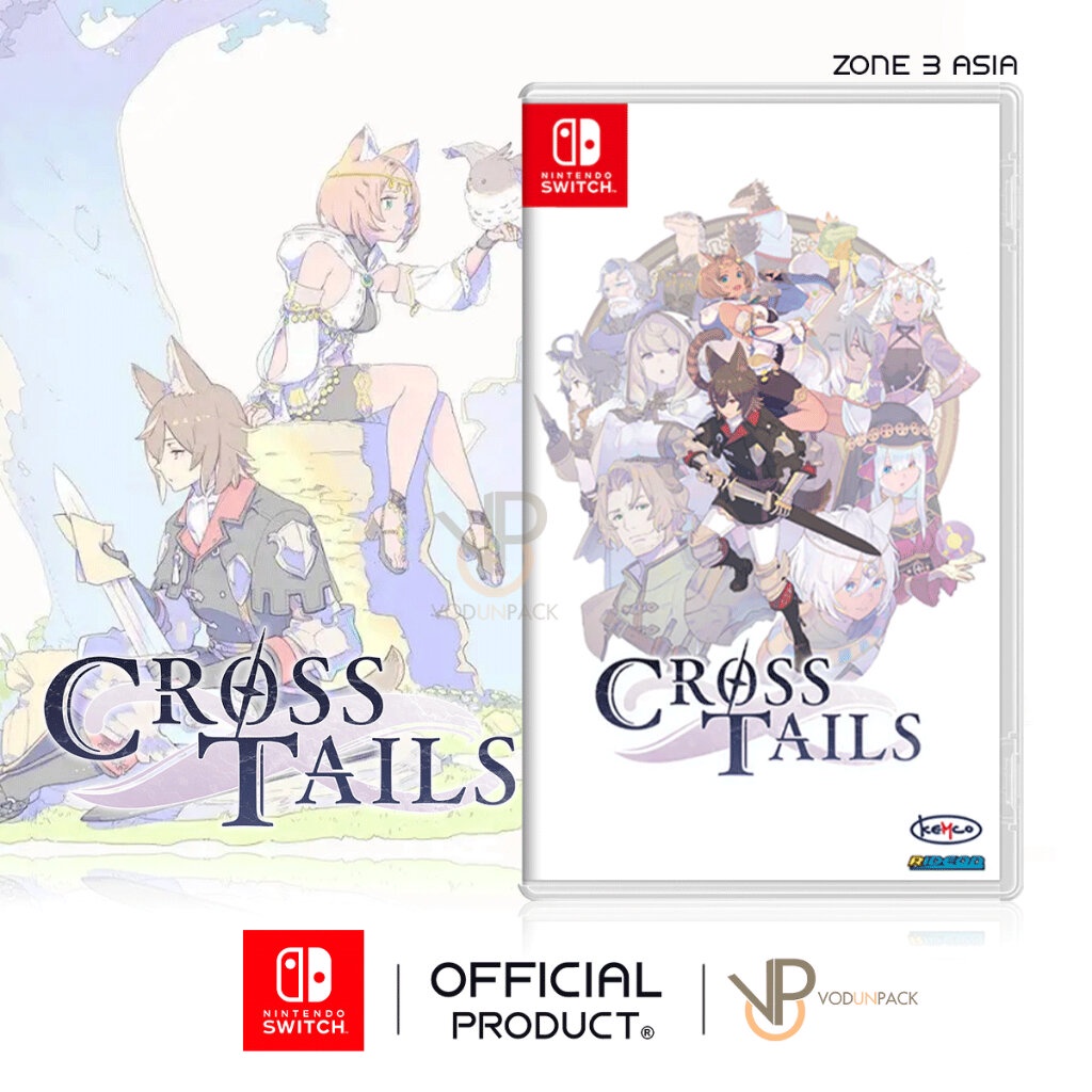 Nintendo Switch : Cross Tails Zone 3 ASIA (วางจำหน่าย 20 กรกฎาคม 2023) NSW แผ่นเกม ตลับเกม