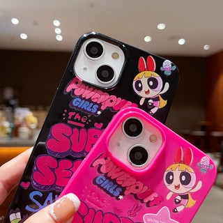 เคสโทรศัพท์สกรีนลายPowerpuff Girls พร้อมส่ง นิ่ม กันกระแทก สำหรับรุ่น13/12/14 Plus Pro Max 8/7 Plus X/XR ทุกรุ่น #5055