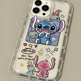 Yiki|เคสโทรศัพท์มือถือแบบนิ่ม TPU ลายการ์ตูนสติตช์ ดาวเคราะห์ สําหรับ Samsung A24 A22 A14 A13 A12 A04E A04S A04 A03S A03 A02S A02 A11 A10S A10