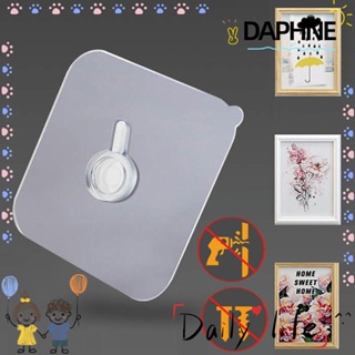 DAPHNE 2/ 4 ชิ้น ตะขอแขวนกรอบรูป แบบใส สำหรับแขวนภาพติดผนัง