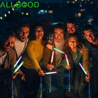 Allgoods ของเล่นไม้กายสิทธิ์ มีไฟกระพริบ LED สําหรับคอนเสิร์ตเพลง ปาร์ตี้ กลางแจ้ง