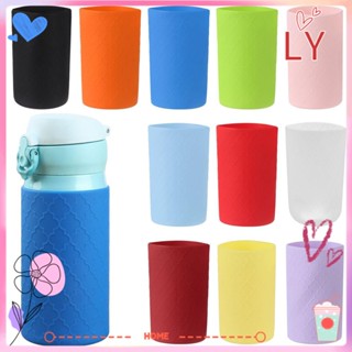 ✧LY-HOME✧ Outdoor Boot for Bottle Water Bottle Accessories Anti-Slip Water Bottle Cover New Sports Cup Cover Silicone Bottle Protective Bottom Sleeve/Multicolor