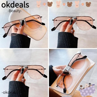 OKDEALS แว่นตา ป้องกันแสงสีฟ้า กรอบเบาพิเศษ ที่ทนทาน สําหรับผู้ชาย และผู้หญิง