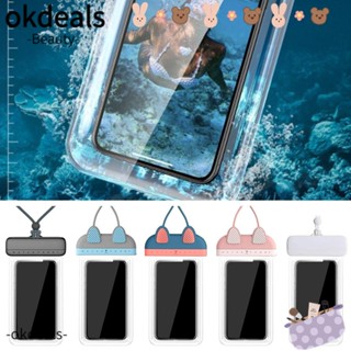 OKDEALS เคสโทรศัพท์มือถือ กันน้ํา แบบสากล สําหรับดําน้ํา