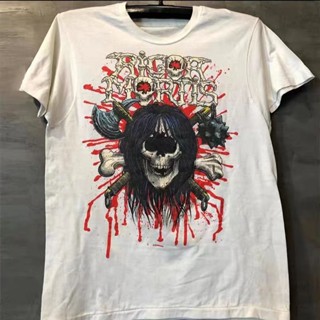 เสื้อยืดแขนสั้น พิมพ์ลายตัวอักษร Rigor Mortis Rock Music สไตล์ฮิปฮอป แฟชั่นฤดูร้อน สําหรับผู้ชาย และผู้หญิง