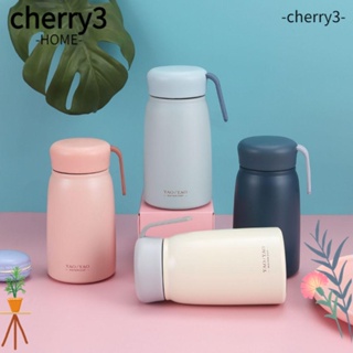 Cherry3 แก้วกาแฟสเตนเลส ขนาดเล็ก 350 มล. กันรั่วซึม