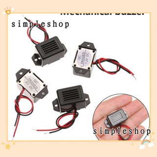 SIMPLE ใหม่ สัญญาณเตือนอิเล็กทรอนิกส์ 85dB DC 1.2 3 6 12V 1 ชิ้น