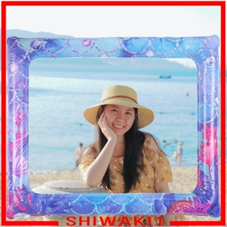 [Shiwaki1] กรอบรูปเซลฟี่ แบบเป่าลม รูปนางเงือก ขนาดใหญ่ สําหรับตกแต่งปาร์ตี้