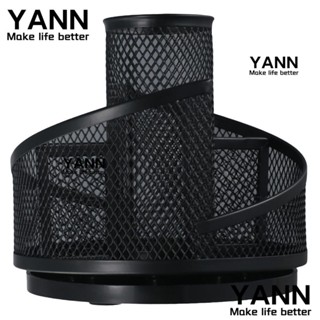 Yann1 ใหม่ ที่วางปากกา ดินสอ สีดํา สําหรับสํานักงาน