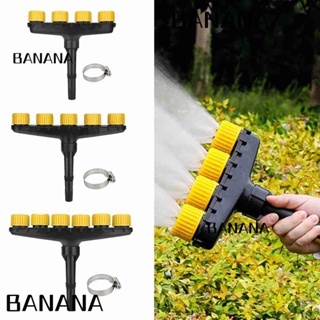 Banana1 สปริงเกลอร์รดน้ําต้นไม้ แบบหลายหัว ขนาดใหญ่ สําหรับรดน้ําในสวน บ้าน