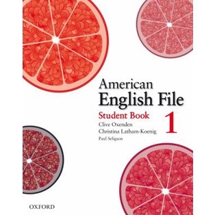 Bundanjai (หนังสือเรียนภาษาอังกฤษ Oxford) American English File 1 : Students Book (P)