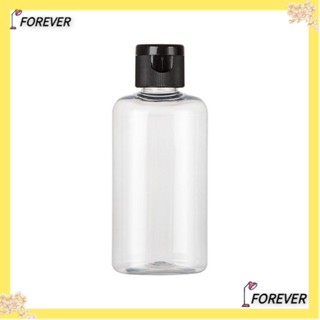 FOREVER Forever ขวดเจลอาบน้ํา แบบใส เติมได้ 120 มล. สําหรับเจลล้างมือ 12 ชิ้น