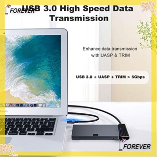 Forever อะแดปเตอร์ Sata เป็น USB 3.0 สําหรับสายเคเบิลฮาร์ดดิสก์ 2.5 นิ้ว USB3.0 เป็น Sata