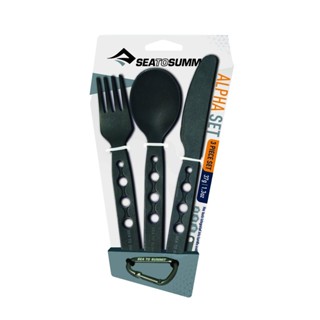 SEA TO SUMMIT ALPHASET 3PC CUTLERY SET