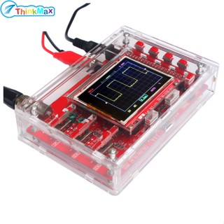 Stm32 กล้องออสซิลโลสโคปดิจิทัล แบบประกอบเต็ม พร้อมเคสอะคริลิคใส ตรวจจับวงจรไฟฟ้าลัดวงจร E-learning Kit