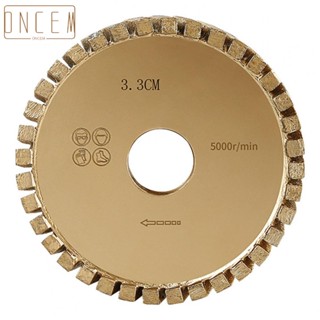 【ONCEMOREAGAIN】Professional Solar Panel Grinding Wheel Diamond Sintered Grooving 140mm Diameter