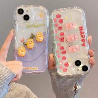 เคสโทรศัพท์มือถือ ลายดอกไม้ กระต่ายน่ารัก 3D สไตล์เกาหลี สําหรับ Redmi 9 10 9A 9C 10C 12C A1 Note 8 9 10 11 12 K30 k40 K50 Pro Plus poco F3
