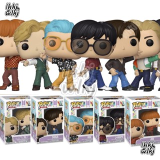 โมเดลฟิกเกอร์ Idol BTS FUNKO POP Jimin Jung Kook 224 Suga 220 Jin Rm 218 J Hope 221