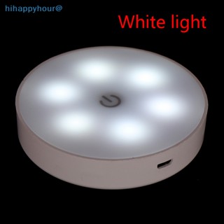 Hihappyhour โคมไฟเพดาน LED ขนาดมินิ 8 ซม. แบบชาร์จไฟ สําหรับตกแต่งบ้านตุ๊กตา ใหม่