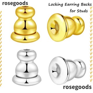 Rosegoods1 ต่างหูซิลิโคน ทอง 18k กันแพ้ เครื่องประดับ