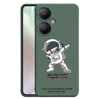 เคสซิลิโคนนิ่ม ลายนักบินอวกาศ NASA กันกระแทก สําหรับ VIVO V2249 V2247 V2248 V2254 V2252