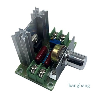 Bang โมดูลควบคุมแรงดันไฟฟ้า AC 220V 2000W SCR