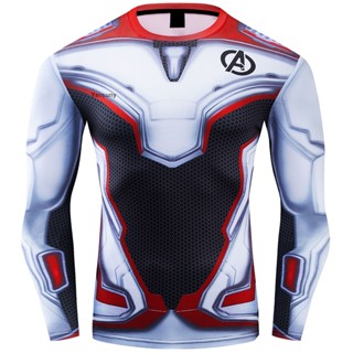 [Yei] เสื้อยืดแขนยาว พิมพ์ลาย Reunion 4 quantum combat concept 3D สําหรับผู้ชาย ใส่ออกกําลังกาย เล่นกีฬา Cod