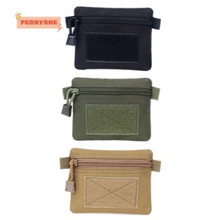 Doublepeony Molle กระเป๋ากีฬา EDC กระเป๋าคาดเอว มีซิป กลางแจ้ง