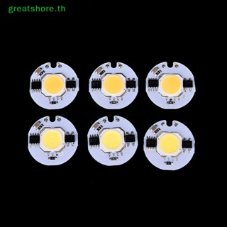 Greatshore ชิปไฟสปอตไลท์ LED COB 7W 5W 3W สีขาวอบอุ่น สําหรับไฟสปอตไลท์ 1 ชิ้น