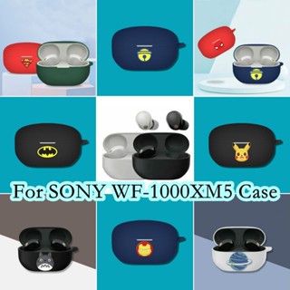 【ของแท้】เคสหูฟัง แบบนิ่ม ลายการ์ตูน สําหรับ SONY WF-1000XM5 SONY WF-1000XM5