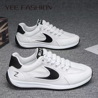 YEE Fashion รองเท้า ผ้าใบผู้ชาย ใส่สบาย สินค้ามาใหม่ แฟชั่น ธรรมดา เป็นที่นิยม ทำงานรองเท้าลำลอง fashion สไตล์เกาหลี ทันสมัย Trendy D93D05Y 37Z230910