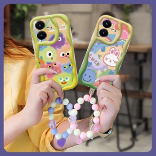 Pendants dustproof Phone Case For VIVO Y22/Y22S Soft Pendants interest luxurious lovely trend romantic For Girls flower youth