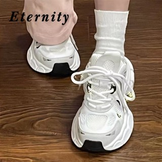 Eternity  รองเท้าผ้าใบ แฟชั่นสำหรับผู้หญิง สไตล์เกาหลี Chic Comfortable สบาย Beautiful B25F0PB 36Z230909