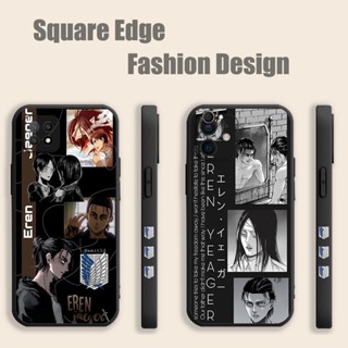 เคสโทรศัพท์มือถือ แบบนิ่ม ลาย อนิเมะ เอเรน ผ่าพิภพไททัน ภาค Attack on titan Eren FGQ02 สําหรับ infinix Hot 9 Pro Note 10 11 12 Smart 6 Smart 7