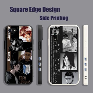 เคสโทรศัพท์มือถือ ลาย อนิเมะ เอเรน ผ่าพิภพไททัน ภาค Attack on titan Eren FGQ02 สําหรับ OPPO A12 A3S A5S A5 A7 A15 A15S A16 A16S A12E