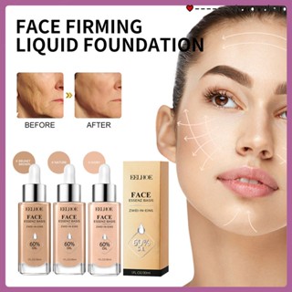 Eelhoe Facial Exquisite Liquid Foundation คอนซีลเลอร์สำหรับผิวติดทนนาน No Makeup Translucent Brightening Skin Color Beauty Base Makeup cod