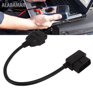  ALABAMAR สายเคเบิลอะแดปเตอร์ OBD2 การเชื่อมต่อที่เสถียรและยืดหยุ่น 16Pin สายเคเบิลต่อขยายชายกับหญิงสำหรับรถยนต์