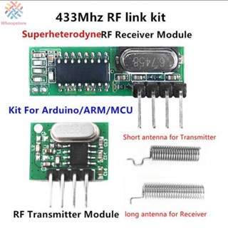 โมดูลรับส่งสัญญาณ Superheterodyne เสาอากาศ 433.92MHz RX470-4