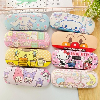 Mxbeauty กล่องแว่นตากันแดด ลายการ์ตูน Kuromi Kitty Cat Melody Rabbit Cinnamoroll น่ารัก สําหรับเด็กผู้หญิง