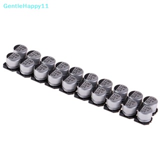 Gentlehappy ตัวเก็บประจุไฟฟ้า SMD พร้อมข้อกําหนด 6*5 มม. 16V 100uF 20 ชิ้น