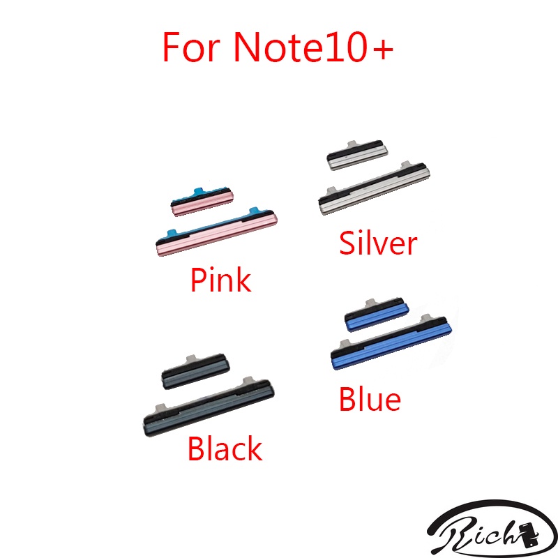 ปุ่มปรับระดับเสียงสวิตช์ไฟ สําหรับ Samsung Galaxy Note 10 Plus N975 N975F Note 10 N970 N970F N970U N