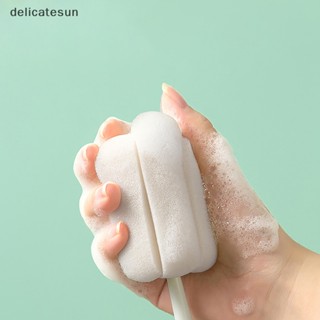 Delicatesun 4 in 1 แปรงทําความสะอาดขวด รูปฟักทอง แปรงฟองน้ําถ้วย ถอดออกได้ ยาว ดี