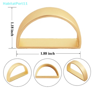 Habitatport แหวนโลหะสเตนเลส สไตล์โมเดิร์น สําหรับรัดผ้าเช็ดปาก