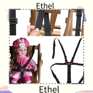 Ethel1 สายเข็มขัดนิรภัย 5 จุด สําหรับรถเข็นเด็ก