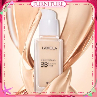 ♕ Lameila Clear Transparent Toner Bb Cream Whitening Cover Dark Circle Moisturizing Oil Control Concealer Smooth Waterproof Long Lasting Face Makeup 30ml FURNITURE