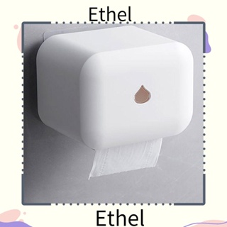 Ethel1 กล่องทิชชู่ ABS แบบติดผนังห้องน้ํา อเนกประสงค์ กันน้ํา