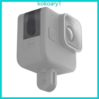 Koko ฝาครอบด้านข้างกล้อง โลหะ กันฝุ่น แบบเปลี่ยน สีดํา สําหรับ Go Pro Hero11 Mini